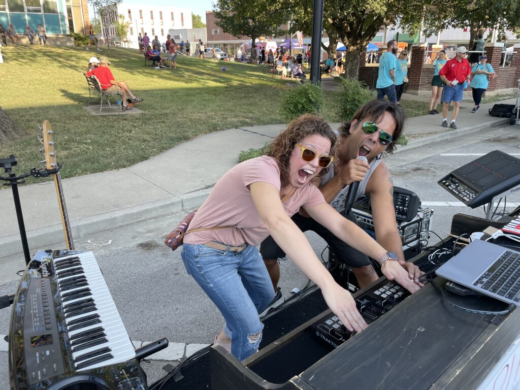 Event DJ PJS at Sausagefest, Fredonia, KS, 2023